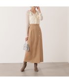 【プロポーション ボディドレッシング/PROPORTION BODY DRESSING】のフェイクスエード調ナロースカート 人気、トレンドファッション・服の通販 founy(ファニー) ファッション Fashion レディースファッション Fashion for Women スカート Skirts セットアップ Set-Up, Coordinated Outfit ブルゾン Blouson, Bomber Jacket ラップ Wrap, Wrap Design thumbnail ブラウン|ID: prp329100004795097 ipo3291000000034791020