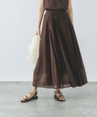 【グローバルワーク/GLOBAL WORK】のシアータックフレアスカート/571416 人気、トレンドファッション・服の通販 founy(ファニー) ファッション Fashion レディースファッション Fashion for Women スカート Skirts Aライン・フレアスカート A-Line & Flared Skirts ギャザー Gathered, Ruffled シアー Sheer, See-Through ジャケット Jacket, Outerwear スウェット / スエット Sweatshirt, Sweatwear チェック Check, Plaid, Tartan フレア Flare, Flared 夏 Summer 楽ちん Easy Fit, Comfortable 無地 Plain, Solid Color 秋 Autumn thumbnail ブラウン58|ID: prp329100004795105 ipo3291000000034869543