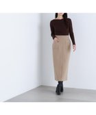 【ナチュラル ビューティー ベーシック/NATURAL BEAUTY BASIC】の圧縮ジャージーシリーズ ナロースカート 人気、トレンドファッション・服の通販 founy(ファニー) ファッション Fashion レディースファッション Fashion for Women スカート Skirts ストレッチ Stretch, Stretchy Fabric フレア Flare, Flared フロント Front, Front Design ポケット Pocket, Pocket Detail A/W・秋冬 Autumn/Winter thumbnail ベージュ|ID: prp329100004795110 ipo3291000000034791092