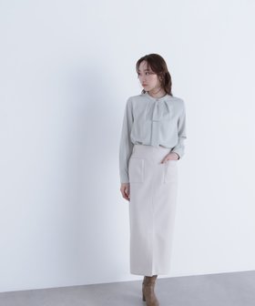 【ナチュラル ビューティー ベーシック/NATURAL BEAUTY BASIC】の圧縮ジャージーシリーズ ナロースカート 人気、トレンドファッション・服の通販 founy(ファニー) ファッション Fashion レディースファッション Fashion for Women スカート Skirts ストレッチ Stretch, Stretchy Fabric フレア Flare, Flared フロント Front, Front Design ポケット Pocket, Pocket Detail A/W・秋冬 Autumn/Winter |ID:prp329100004795110