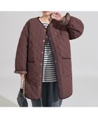 【フリークスストア/FREAK'S STORE】のPRIMALOFT ダイヤキルト ノーカラーコート/キルティングコート 25AW 人気、トレンドファッション・服の通販 founy(ファニー) ファッション Fashion レディースファッション Fashion for Women アウター Coat / Outerwear Collection コート・ロングコート・ピーコート Long Coats, Peacoats & More 2025年 2025 2025-2026秋冬・A/W Autumn/Winter 2025–26 AW25–26 冬 Winter / This Winter キルティング Quilted, Quilting キルト Quilt, Quilted Fabric クラシカル Classical, Vintage-Inspired クラシック Classic, Timeless Style タートル Turtleneck, Turtle Collar ダウン Down, Puffer チェック Check, Plaid, Tartan フロント Front, Front Design ポケット Pocket, Pocket Detail ミドル Middle Length, Mid Height A/W・秋冬 Autumn/Winter 軽量 Lightweight, Ultra Light 防寒 Cold Protection, Winter-Ready thumbnail ブラウン|ID: prp329100004795118 ipo3291000000034791133