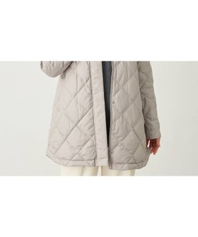 【エーシーデザインバイアルファキュービック/A/C DESIGN BY ALPHACUBIC】のライトダウンキルトコート【軽量・はっ水・ハンドウォッシャブル】 人気、トレンドファッション・服の通販 founy(ファニー) ファッション Fashion レディースファッション Fashion for Women アウター Coat / Outerwear Collection コート・ロングコート・ピーコート Long Coats, Peacoats & More キルト Quilt, Quilted Fabric ミドル Middle Length, Mid Height 軽量 Lightweight, Ultra Light |ID:prp329100004795119