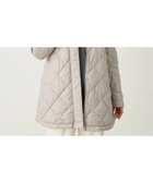 【エーシーデザインバイアルファキュービック/A/C DESIGN BY ALPHACUBIC】のライトダウンキルトコート【軽量・はっ水・ハンドウォッシャブル】 ライトグレー|ID: prp329100004795119 ipo3291000000034915861