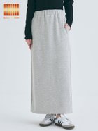 【コカ/COCA】の【DAILY WARM】裏シャギーIラインスカート 人気、トレンドファッション・服の通販 founy(ファニー) ファッション Fashion レディースファッション Fashion for Women スカート Skirts ウォッシャブル Machine Washable 洗える Machine Washable シンプル Simple, Minimal ジャケット Jacket, Outerwear スウェット / スエット Sweatshirt, Sweatwear ストレッチ Stretch, Stretchy Fabric スリット Slit, Slit Detail ポケット Pocket, Pocket Detail 無地 Plain, Solid Color ロング Long, Long-Length 冬 Winter / This Winter 2025年 2025 2025-2026秋冬・A/W Autumn/Winter 2025–26 AW25–26 thumbnail Gray|ID: prp329100004795123 ipo3291000000034842634