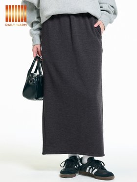【コカ/COCA】の【DAILY WARM】裏シャギーIラインスカート 人気、トレンドファッション・服の通販 founy(ファニー) ファッション Fashion レディースファッション Fashion for Women スカート Skirts ウォッシャブル Machine Washable 洗える Machine Washable シンプル Simple, Minimal ジャケット Jacket, Outerwear スウェット / スエット Sweatshirt, Sweatwear ストレッチ Stretch, Stretchy Fabric スリット Slit, Slit Detail ポケット Pocket, Pocket Detail 無地 Plain, Solid Color ロング Long, Long-Length 冬 Winter / This Winter 2025年 2025 2025-2026秋冬・A/W Autumn/Winter 2025–26 AW25–26 |ID:prp329100004795123