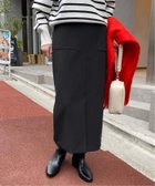 【スローブ イエナ/SLOBE IENA】のダブルクロスタイトスカート 人気、トレンドファッション・服の通販 founy(ファニー) ファッション Fashion レディースファッション Fashion for Women スカート Skirts 2025年 2025 2025-2026秋冬・A/W Autumn/Winter 2025–26 AW25–26 ジャケット Jacket, Outerwear スリット Slit, Slit Detail タイトスカート Pencil Skirt, Tight Skirt ダブル Double, Double-Breasted フロント Front, Front Design リブニット Rib Knit, Ribbed Knit ビジネス 仕事 通勤 Business / Work / Commuting thumbnail ブラック|ID: prp329100004795125 ipo3291000000034869663