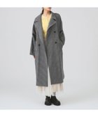 【ビームス ウイメン/BEAMS】のスタンドカラー ダブル コート GREY_CHECK|ID: prp329100004795126 ipo3291000000034791176