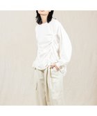 【オズモーシス/OSMOSIS】のドローストリングTシャツ WHITE|ID: prp329100004795134 ipo3291000000034791216