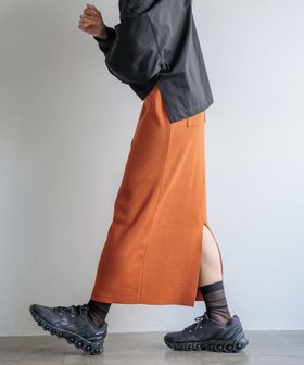 【ベイフロー/BAYFLOW】の【HEREIAM】EASYニットナロースカート 人気、トレンドファッション・服の通販 founy(ファニー) ファッション Fashion レディースファッション Fashion for Women スカート Skirts おすすめ Recommended / Our Picks ストレート Straight, Straight Cut ビビッド Vivid, Bright Tone フラット Flat, Flat Shoes |ID:prp329100004795140