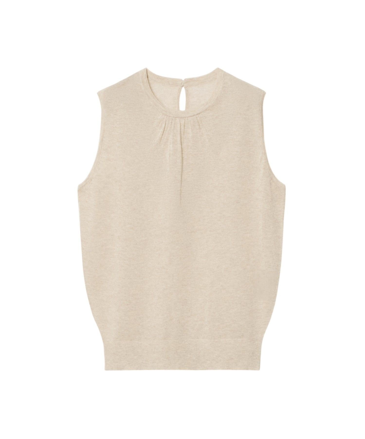 【アナイ/ANAYI】のシアー天竺ギャザー プルオーバー インテリア・キッズ・メンズ・レディースファッション・服の通販 founy(ファニー) ファッション Fashion レディースファッション Fashion for Women トップス・カットソー Cut & Sew Tops カジュアルプルオーバー・ニットトップス Pullovers & Knit Tops / Casual Pullovers アンサンブル Ensemble Set イタリア Italy ギャザー Gathered, Ruffled コンパクト Compact, Small Size シアー Sheer, See-Through スマート Smart, Elegant 人気 Popular, Best Seller プリント Print, Printed Pattern S/S・春夏 SS, Spring/Summer, Warm Season 再入荷 Restock / Back in Stock 夏 Summer beige|ID: prp329100004795143 ipo3291000000034791263