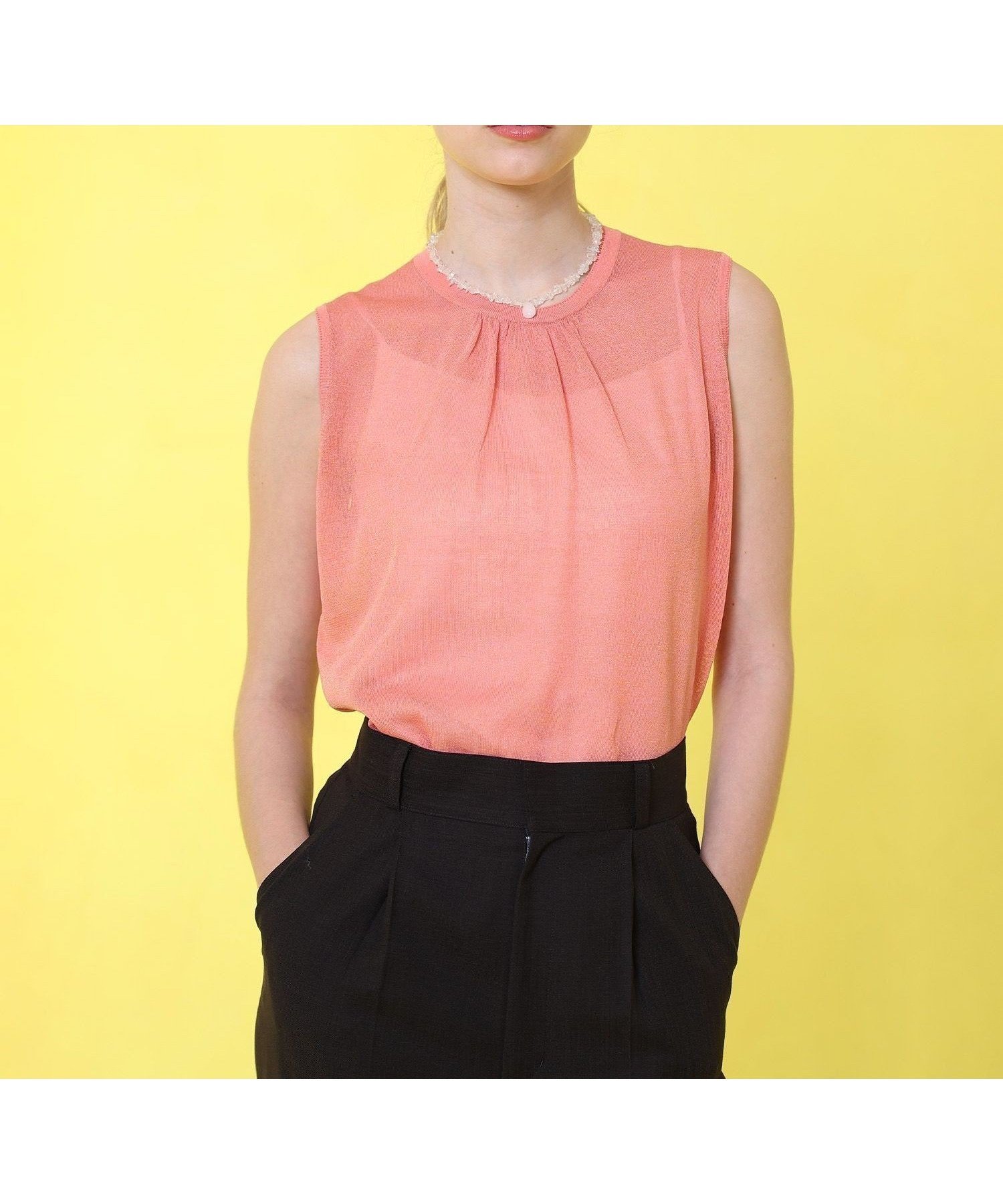 【アナイ/ANAYI】のシアー天竺ギャザー プルオーバー インテリア・キッズ・メンズ・レディースファッション・服の通販 founy(ファニー) ファッション Fashion レディースファッション Fashion for Women トップス・カットソー Cut & Sew Tops カジュアルプルオーバー・ニットトップス Pullovers & Knit Tops / Casual Pullovers アンサンブル Ensemble Set イタリア Italy ギャザー Gathered, Ruffled コンパクト Compact, Small Size シアー Sheer, See-Through スマート Smart, Elegant 人気 Popular, Best Seller プリント Print, Printed Pattern S/S・春夏 SS, Spring/Summer, Warm Season 再入荷 Restock / Back in Stock 夏 Summer coral|ID: prp329100004795143 ipo3291000000034791265