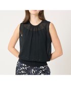 【アナイ/ANAYI】のシアー天竺ギャザー プルオーバー black|ID: prp329100004795143 ipo3291000000034791268