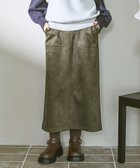 【ラコレ/LAKOLE】のスエードポンチベイカースカート 人気、トレンドファッション・服の通販 founy(ファニー) ファッション Fashion レディースファッション Fashion for Women スカート Skirts 秋 Autumn ジャケット Jacket, Outerwear スリット Slit, Slit Detail トレンド Trend, Trending Now ポケット Pocket, Pocket Detail ロング Long, Long-Length 冬 Winter / This Winter A/W・秋冬 Autumn/Winter おすすめ Recommended / Our Picks thumbnail カーキ|ID: prp329100004795144 ipo3291000000034791262