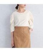 【ユナイテッドアローズ/UNITED ARROWS】のジョーゼット タック スリーブ プルオーバー カットソー OFF WHITE|ID: prp329100004795148 ipo3291000000034791288