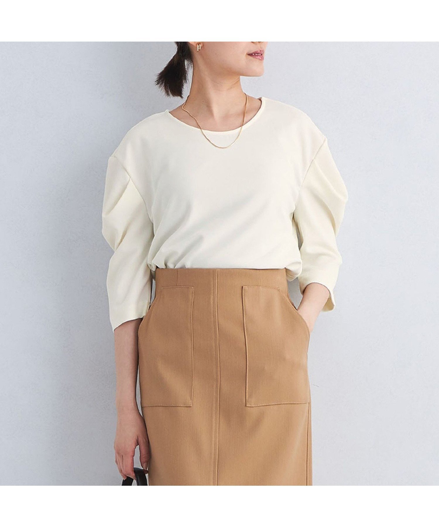 【ユナイテッドアローズ/UNITED ARROWS】のジョーゼット タック スリーブ プルオーバー カットソー インテリア・キッズ・メンズ・レディースファッション・服の通販 founy(ファニー) ファッション Fashion レディースファッション Fashion for Women トップス・カットソー Cut & Sew Tops カジュアルプルオーバー・ニットトップス Pullovers & Knit Tops / Casual Pullovers カットソー・ベーシックTシャツ Cut-and-Sewn Tops / Stretch Tees & Basics 秋 Autumn カットソー Cut and Sewn Top ジョーゼット Georgette, Semi-Sheer Fabric スリーブ Sleeve, Long Sleeve / Short Sleeve フェミニン Feminine, Girly アウトレット Outlet / Clearance おすすめ Recommended / Our Picks ビジネス 仕事 通勤 Business / Work / Commuting OFF WHITE|ID: prp329100004795148 ipo3291000000034791288