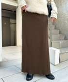 【ディスコート/Discoat】のリブナロースカート 人気、トレンドファッション・服の通販 founy(ファニー) ファッション Fashion レディースファッション Fashion for Women スカート Skirts シンプル Simple, Minimal スリット Slit, Slit Detail フィット Fit, Slim Fit リブニット Rib Knit, Ribbed Knit thumbnail ブラウン|ID: prp329100004795150 ipo3291000000034965530