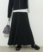 【ジャーナルスタンダード レリューム/JOURNAL STANDARD relume】の《追加》ウォッシャブルダブルフェイスフレアスカート 人気、トレンドファッション・服の通販 founy(ファニー) ファッション Fashion レディースファッション Fashion for Women スカート Skirts Aライン・フレアスカート A-Line & Flared Skirts 2025年 2025 2025-2026秋冬・A/W Autumn/Winter 2025–26 AW25–26 カーディガン Cardigan, Knitwear セットアップ Set-Up, Coordinated Outfit フィット Fit, Slim Fit フレア Flare, Flared thumbnail ブラック|ID: prp329100004795158 ipo3291000000034791347