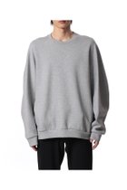 【アタッチメント/ATTACHMENT / MEN】のコットン/ポリエステル ダブルニットプルオーバースウェット 人気、トレンドファッション・服の通販 founy(ファニー) ファッション Fashion メンズファッション Fashion for Men トップス・カットソー Cut & Sew Tops ニット・セーター / 定番トップス Knit Tops & Sweaters ストレッチ Stretch, Stretchy Fabric 軽量 Lightweight, Ultra Light thumbnail X.GRAY|ID: prp329100004795161 ipo3291000000034791361