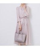 【インデックス/INDEX】の幾何ラインレースワンピース【洗濯機OK】 人気、トレンドファッション・服の通販 founy(ファニー) ファッション Fashion レディースファッション Fashion for Women ワンピース Dresses エレガント 上品 Elegant サテン Satin, Glossy Fabric スマート Smart, Elegant スリーブ Sleeve, Long Sleeve / Short Sleeve フレア Flare, Flared ポケット Pocket, Pocket Detail リボン Ribbon, Bow レース Lace, Lace Fabric thumbnail ピンクベージュ|ID: prp329100004795165 ipo3291000000034924191