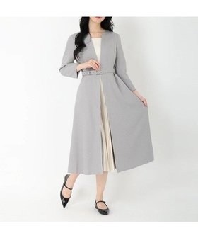 【ストロベリーフィールズ/STRAWBERRY FIELDS】のセンタープリーツワンピース 人気、トレンドファッション・服の通販 founy(ファニー) ファッション Fashion レディースファッション Fashion for Women ワンピース Dresses センター Center, Center Line プリーツ Pleats, Pleated |ID:prp329100004795169