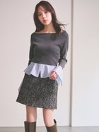 【セルフォード/CELFORD】のシャツドッキングニットプルオーバー 人気、トレンドファッション・服の通販 founy(ファニー) ファッション Fashion レディースファッション Fashion for Women トップス・カットソー Cut & Sew Tops ニット Knit Tops & Sweaters シャツ・ブラウス・オフィスカジュアル Elegant Blouses & Button-Ups カジュアルプルオーバー・ニットトップス Pullovers & Knit Tops / Casual Pullovers インナー Innerwear スクエア Square, Square Shape スマート Smart, Elegant ドッキング Docking, Mixed Material バランス Balance, Style Balance フィット Fit, Slim Fit ラップ Wrap, Wrap Design thumbnail GRY[006]|ID: prp329100004795176 ipo3291000000035081006