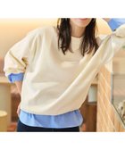 【エニー/ANY】のシャツコンビレイヤードインナー [WEB限定]ブルー[974]|ID: prp329100004795177 ipo3291000000034900696