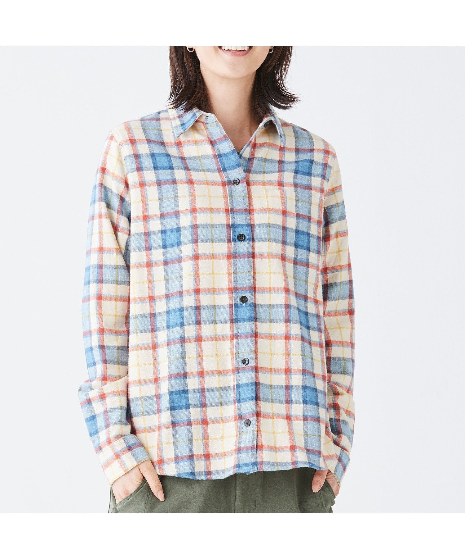 【エルエルビーン/L.L.Bean】のスコッチ・プラッド・フランネル・シャツ ジャパン・フィット インテリア・キッズ・メンズ・レディースファッション・服の通販 founy(ファニー) ファッション Fashion レディースファッション Fashion for Women トップス・カットソー Cut & Sew Tops シャツ・ブラウス・オフィスカジュアル Elegant Blouses & Button-Ups フィット Fit, Slim Fit フロント Front, Front Design ポケット Pocket, Pocket Detail BnofFrprtCrm|ID: prp329100004795182 ipo3291000000034791468