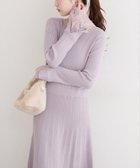 【ナチュラルクチュール/natural couture】の袖口レースニットワンピース 人気、トレンドファッション・服の通販 founy(ファニー) ファッション Fashion レディースファッション Fashion for Women ワンピース Dresses ニットワンピース Knit Dresses エレガント 上品 Elegant カーディガン Cardigan, Knitwear シューズ Shoes, Footwear シンプル Simple, Minimal ジャケット Jacket, Outerwear スニーカー Sneakers, Trainers デコルテ Décolleté, Neckline バランス Balance, Style Balance フラット Flat, Flat Shoes ベスト Vest, Waistcoat ポケット Pocket, Pocket Detail レース Lace, Lace Fabric 再入荷 Restock / Back in Stock おすすめ Recommended / Our Picks 2025年 2025 2025-2026秋冬・A/W Autumn/Winter 2025–26 AW25–26 thumbnail ラベンダー|ID: prp329100004795184 ipo3291000000034791480