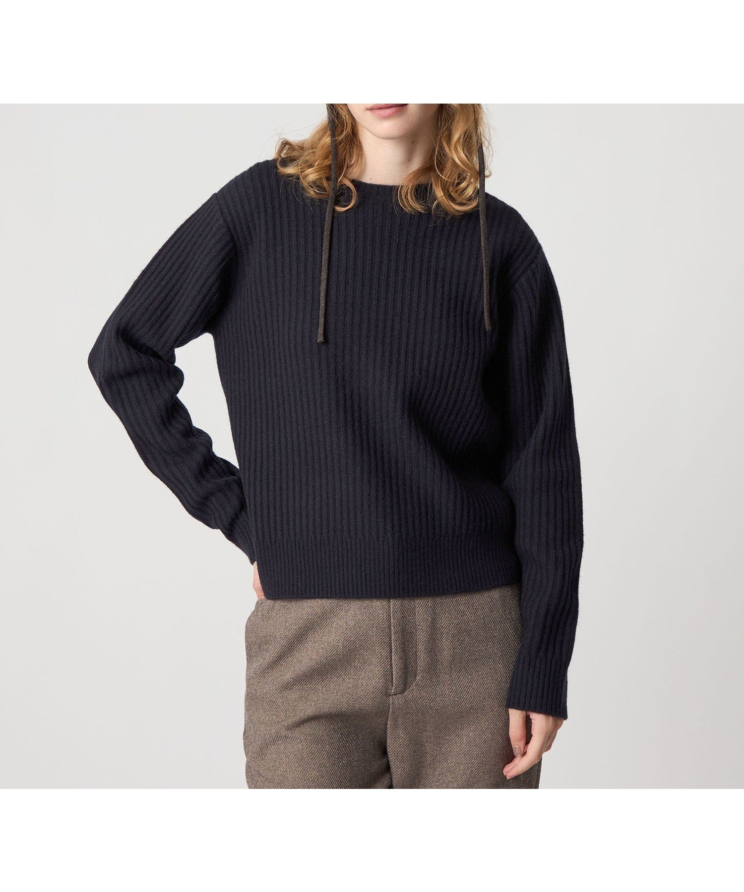 【ビューティ&ユース ユナイテッドアローズ/BEAUTY&YOUTH / UNITED ARROWS】のSteven Alan ウール リブ プルオーバー ニット インテリア・キッズ・メンズ・レディースファッション・服の通販 founy(ファニー) ファッション Fashion レディースファッション Fashion for Women トップス・カットソー Cut & Sew Tops ニット Knit Tops & Sweaters カジュアルプルオーバー・ニットトップス Pullovers & Knit Tops / Casual Pullovers おすすめ Recommended / Our Picks シンプル Simple, Minimal 冬 Winter / This Winter 秋 Autumn NAVY|ID: prp329100004795201 ipo3291000000034791583