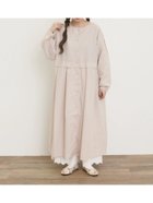 【サマンサモスモス/Samansa Mos2】の【ゆべし*Samansa Mos2】切替2WAYワンピース ベージュ|ID: prp329100004795223 ipo3291000000034791749