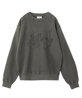 【エックスガール/X-girl】のX-girl/DISTORTED LOGO PATCH FADED SWEAT TOP 人気、トレンドファッション・服の通販 founy(ファニー) ファッション Fashion レディースファッション Fashion for Women トップス・カットソー Cut & Sew Tops レディースパーカー・カジュアルフーディー Casual Hoodies & Sweatshirts スウェット・クルーネックトップス Sweatshirts & Crewnecks / Relaxed Fit Sweat Tops シンプル Simple, Minimal スウェット / スエット Sweatshirt, Sweatwear デニム Denim, Jeans Material 長袖 Long Sleeve, Full Sleeve パッチ Patch, Appliqué ベーシック Basic, Essential ロング Long, Long-Length A/W・秋冬 Autumn/Winter おすすめ Recommended / Our Picks |ID:prp329100004795224