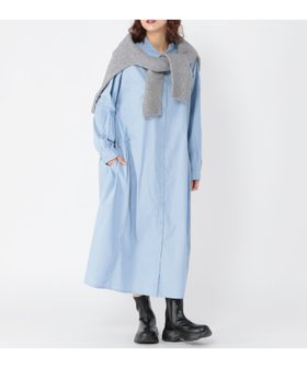 【スタディオ クリップ/studio CLIP】のコットンバックドロストシャツワンピース 人気、トレンドファッション・服の通販 founy(ファニー) ファッション Fashion レディースファッション Fashion for Women ワンピース Dresses シャツワンピース / 1枚で着映えコーデ Shirt Dresses おすすめ Recommended / Our Picks シャツワンピ Shirt Dress, Shirt One-Piece シンプル Simple, Minimal スウェット / スエット Sweatshirt, Sweatwear トレンド Trend, Trending Now ビスチェ Bustier, Corset Top フロント Front, Front Design |ID:prp329100004795228