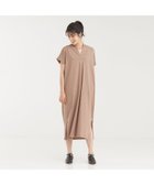 【アバハウスマヴィ/abahouse mavie】の【大人のいちまんワンピ】シルケット天竺スキッパーワンピース 人気、トレンドファッション・服の通販 founy(ファニー) ファッション Fashion レディースファッション Fashion for Women ワンピース Dresses おすすめ Recommended / Our Picks カットソー Cut and Sewn Top シルケット Silket, Silky Cotton スキッパー Skipper, Open Collar スリット Slit, Slit Detail プリーツ Pleats, Pleated ポケット Pocket, Pocket Detail 人気 Popular, Best Seller thumbnail ベージュ|ID: prp329100004795253 ipo3291000000034844083