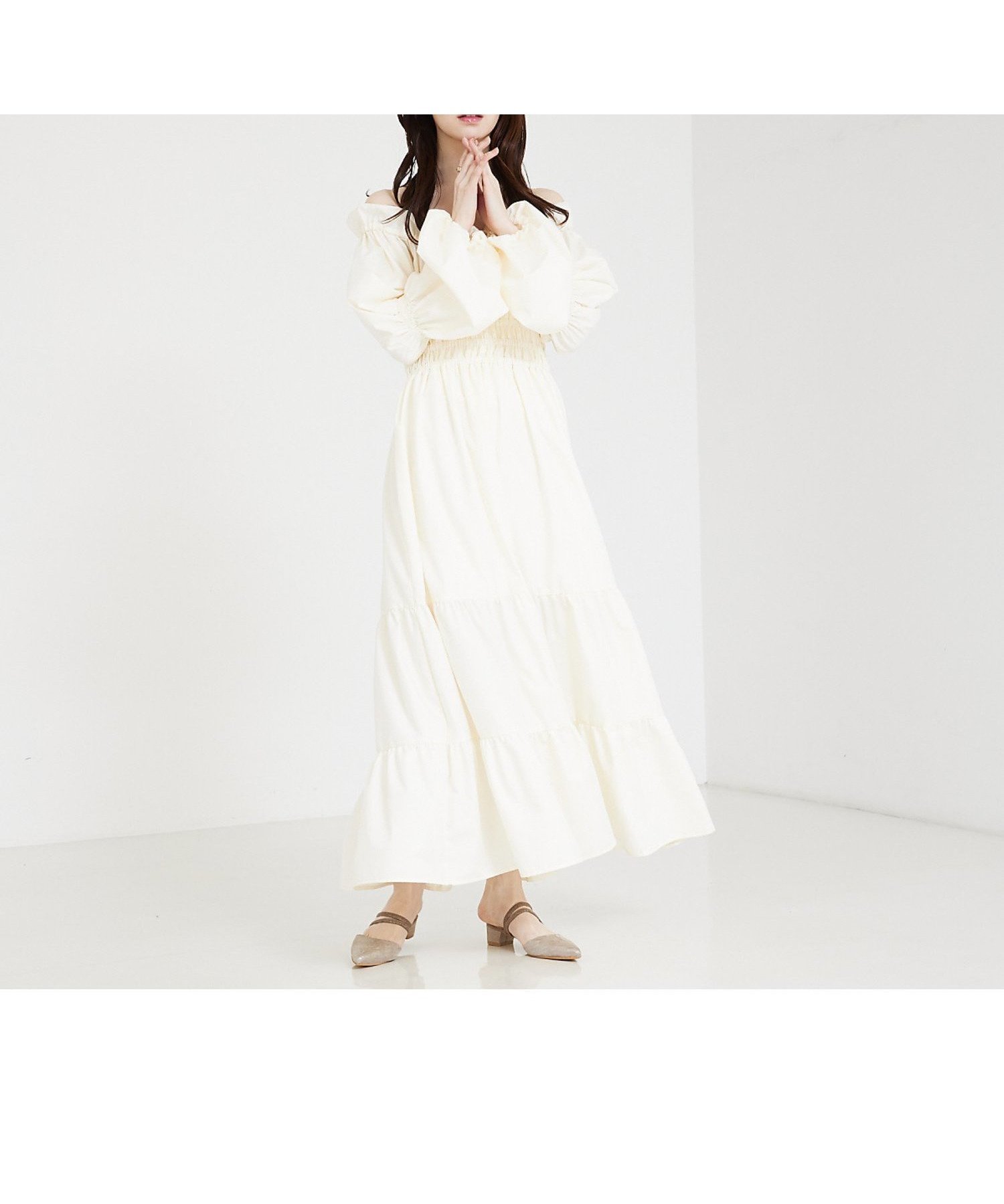 【セルフィスト/SELFIST】の2wayオフショルティアードワンピース 人気、トレンドファッション・服の通販 founy(ファニー) ファッション Fashion レディースファッション Fashion for Women ワンピース Dresses おすすめ Recommended / Our Picks ガーリー Girly, Feminine Style キャップ Cap, Baseball Cap スニーカー Sneakers, Trainers ティアードワンピース Tiered Dress, Flared Dress バルーン Balloon, Balloon Silhouette フリル Frill, Ruffle other-1|ID: prp329100004795272 ipo3291000000034843658