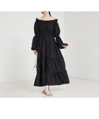 【セルフィスト/SELFIST】の2wayオフショルティアードワンピース 人気、トレンドファッション・服の通販 founy(ファニー) ファッション Fashion レディースファッション Fashion for Women ワンピース Dresses おすすめ Recommended / Our Picks ガーリー Girly, Feminine Style キャップ Cap, Baseball Cap スニーカー Sneakers, Trainers ティアードワンピース Tiered Dress, Flared Dress バルーン Balloon, Balloon Silhouette フリル Frill, Ruffle thumbnail ブラック|ID: prp329100004795272 ipo3291000000034843660