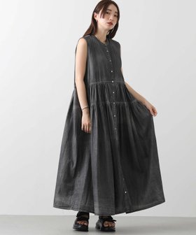 【グレディブリリアン/Gready Brilliant】のシアーデニムギャザーノースリーブワンピース 人気、トレンドファッション・服の通販 founy(ファニー) ファッション Fashion レディースファッション Fashion for Women ワンピース Dresses おすすめ Recommended / Our Picks |ID:prp329100004795285