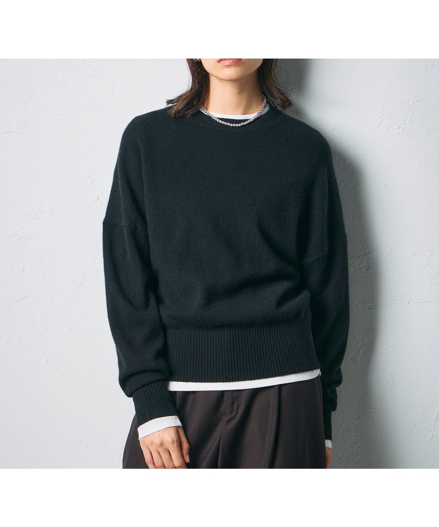 【ノーク/N.O.R.C】の【CASHMERE100%】カシミヤクルーネックニット 人気、トレンドファッション・服の通販 founy(ファニー) ファッション Fashion レディースファッション Fashion for Women トップス・カットソー Cut & Sew Tops ニット Knit Tops & Sweaters インナー Innerwear シンプル Simple, Minimal バランス Balance, Style Balance フィット Fit, Slim Fit ベーシック Basic, Essential リラックス Relax, Relaxed Fit 冬 Winter / This Winter other-1|ID: prp329100004795300 ipo3291000000034792190