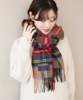 【ルクールブラン/le.coeur blanc】のTWEEDMILLストール 人気、トレンドファッション・服の通販 founy(ファニー) ファッション Fashion レディースファッション Fashion for Women ギフト プレゼント Gift / Present ストール Stole, Wrap チェック Check, Plaid, Tartan ツイード Twill, Twill Weave ブランケット Blanket, Throw Blanket ビジネス 仕事 通勤 Business / Work / Commuting 冬 Winter / This Winter |ID:prp329100004795313