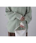 【リベリー/Riberry】の前後2WAY配色レイヤードニット ミント|ID: prp329100004795316 ipo3291000000034792301