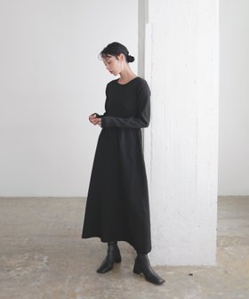 【リアン/Lian】のリブフレアニットワンピース 人気、トレンドファッション・服の通販 founy(ファニー) ファッション Fashion レディースファッション Fashion for Women ワンピース Dresses ニットワンピース Knit Dresses フレア Flare, Flared |ID:prp329100004795317