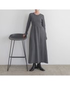 【リアン/Lian】のリブフレアニットワンピース 人気、トレンドファッション・服の通販 founy(ファニー) ファッション Fashion レディースファッション Fashion for Women ワンピース Dresses ニットワンピース Knit Dresses フレア Flare, Flared thumbnail チャコールグレー|ID: prp329100004795317 ipo3291000000034792300