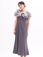 【ヴァン/Vin】のオフショルダーリボンマーメイドドレス 人気、トレンドファッション・服の通販 founy(ファニー) ファッション Fashion レディースファッション Fashion for Women ワンピース Dresses フォーマル・パーティードレス・結婚式用ドレス Elegant & Casual Dresses バランス Balance, Style Balance フェミニン Feminine, Girly マーメイド Mermaid, Fishtail Silhouette リボン Ribbon, Bow thumbnail チャコールグレー|ID: prp329100004795323 ipo3291000000034843793