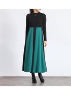 【ヴァン/Vin】の配色ニットドッキングワンピース 人気、トレンドファッション・服の通販 founy(ファニー) ファッション Fashion レディースファッション Fashion for Women ワンピース Dresses アクセサリー Fashion Accessories エレガント 上品 Elegant コンパクト Compact, Small Size シンプル Simple, Minimal リブニット Rib Knit, Ribbed Knit thumbnail グリーン|ID: prp329100004795324 ipo3291000000034792337