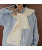 【ヘラム/hellam】のバラクラバ風フードニットマフラー アイボリー|ID: prp329100004795330 ipo3291000000034792370