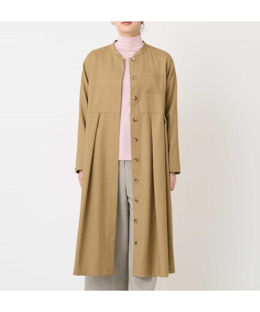 【メゾン ド サンク/Maison de CINQ】のウール混デニム前開きワンピース 人気、トレンドファッション・服の通販 founy(ファニー) ファッション Fashion レディースファッション Fashion for Women ワンピース Dresses インディゴ Indigo Denim ウォッシャブル Machine Washable 春 Spring 秋 Autumn 切替 Switching, Contrast Panel ストレッチ Stretch, Stretchy Fabric デニム Denim, Jeans Material ハイネック High Neck, Mock Neck パッチ Patch, Appliqué ポケット Pocket, Pocket Detail 羽織 Haori, Light Jacket ラウンド Round, Round Neck ロング Long, Long-Length 冬 Winter / This Winter おすすめ Recommended / Our Picks 夏 Summer other-1|ID: prp329100004795339 ipo3291000000034843834