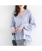 【エムケイ ミッシェルクラン/MK MICHEL KLEIN】のペプラムデザインVネックニットカーディガン/洗える 人気、トレンドファッション・服の通販 founy(ファニー) ファッション Fashion レディースファッション Fashion for Women トップス・カットソー Cut & Sew Tops ニット Knit Tops & Sweaters カーディガン・羽織り Layered Style Cardigans Vネックトップス V-Neck Tops / V-Cut Neckline Shirts おすすめ Recommended / Our Picks カーディガン Cardigan, Knitwear シフォン Chiffon, Lightweight Fabric トレンド Trend, Trending Now パール Pearl, Pearl Accent ペプラム Peplum, Flared Hem 今季 This Season, Current Season 冬 Winter / This Winter 夏 Summer 春 Spring 洗える Machine Washable 畦 Ribbed Knit 秋 Autumn thumbnail ラベンダー|ID: prp329100004795346 ipo3291000000034792427