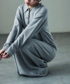 【ビーフラット/bflat】の衿付き シャツニットワンピース 人気、トレンドファッション・服の通販 founy(ファニー) ファッション Fashion レディースファッション Fashion for Women ワンピース Dresses ニットワンピース Knit Dresses クラシカル Classical, Vintage-Inspired ジャケット Jacket, Outerwear スニーカー Sneakers, Trainers ハーフ Half, Half-Length ブルゾン Blouson, Bomber Jacket ポケット Pocket, Pocket Detail ロング Long, Long-Length thumbnail グレー|ID: prp329100004795352 ipo3291000000034792472