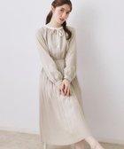 【クチュール ブローチ/Couture Brooch】の【配色・通勤】シフォンプリーツ ワンピース 人気、トレンドファッション・服の通販 founy(ファニー) ファッション Fashion レディースファッション Fashion for Women ワンピース Dresses 2026年 2026 とろみ Fluid, Flowy Fabric シフォン Chiffon, Lightweight Fabric ジョーゼット Georgette, Semi-Sheer Fabric スマート Smart, Elegant フレア Flare, Flared プリーツ Pleats, Pleated リボン Ribbon, Bow エレガント 上品 Elegant ビジネス 仕事 通勤 Business / Work / Commuting thumbnail グレージュ|ID: prp329100004795355 ipo3291000000034860851