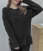 【ラジュール/Lajour】の上下セットふわもちルームウェア ブラック|ID: prp329100004795361 ipo3291000000034899801