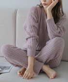 【ラジュール/Lajour】の上下セットふわもちルームウェア ラベンダー|ID: prp329100004795361 ipo3291000000034899808